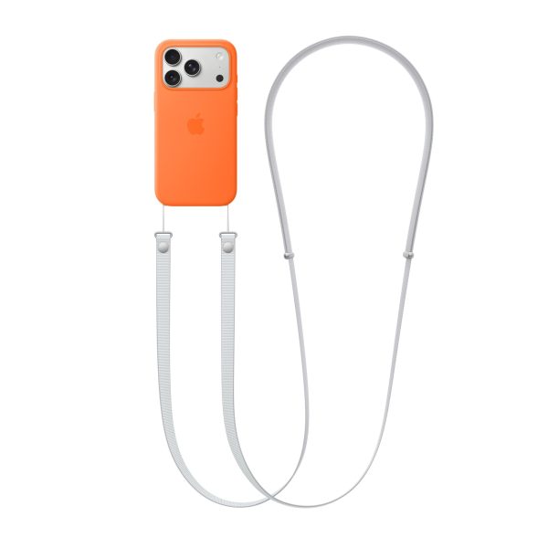 Apple Crossbody Strap - Light Gray