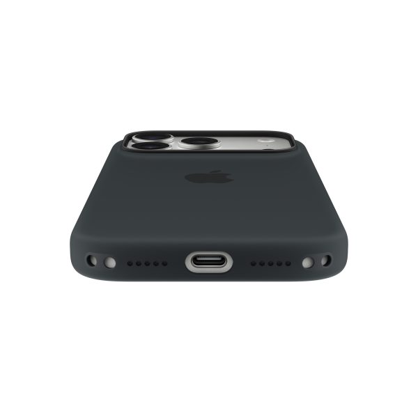 Apple iPhone 17 Pro Silicone Case with MagSafe – Bright Guava