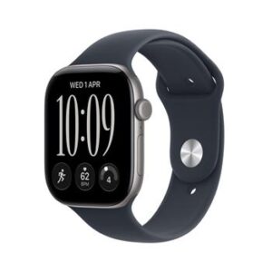 Apple Watch Series 12 GPS + Cellular 42mm Space Grey Aluminium Case with Navy Blue Sport Band - S/M