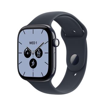 Apple Watch Series 12 GPS + Cellular 42mm Night Blue Ceramic Case with Navy Blue Sport Band - S/M