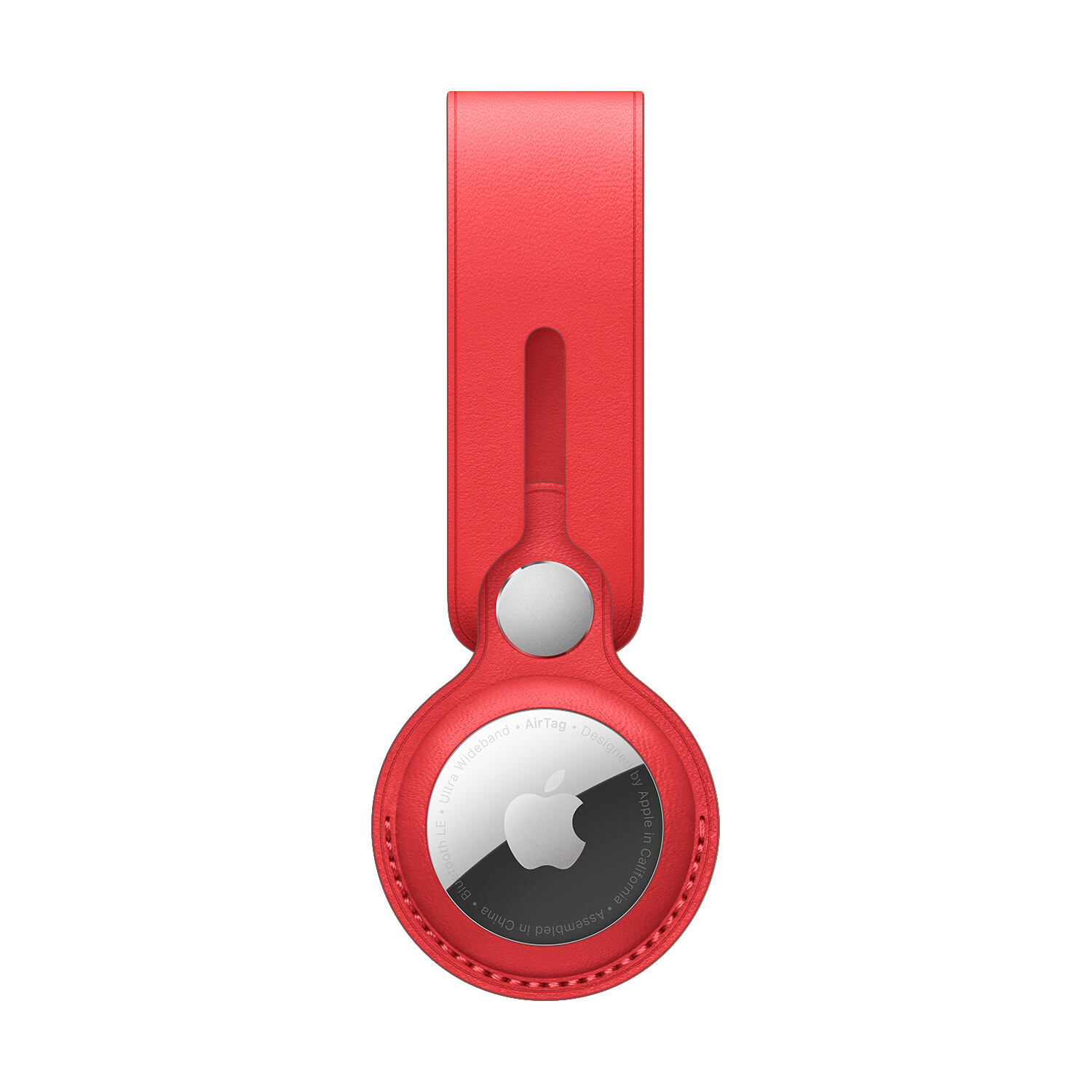 Apple AirTag Leather Loop - (PRODUCT)RED
