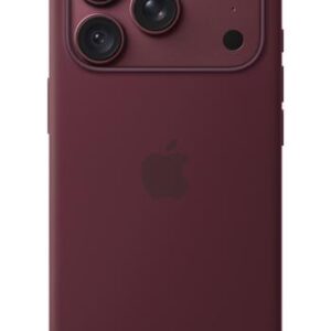 Apple iPhone 18 Pro Silicone Case with MagSafe - Burgundy