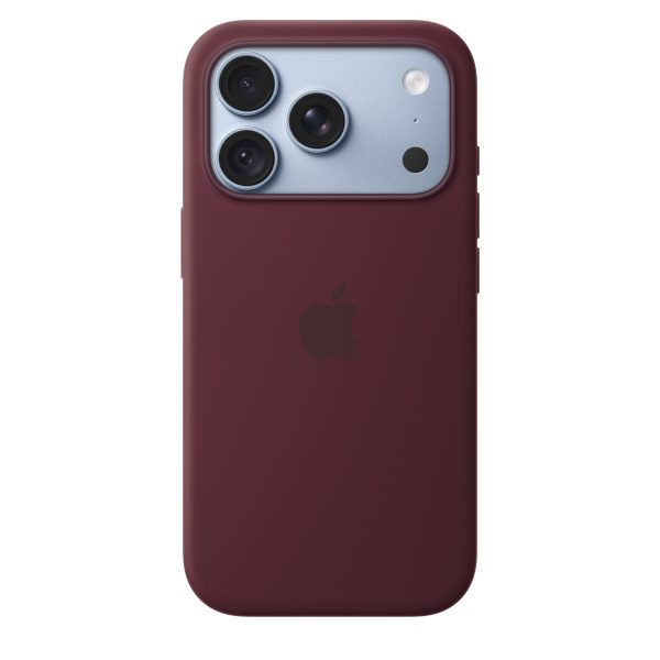 Apple iPhone 18 Pro Silicone Case with MagSafe - Burgundy