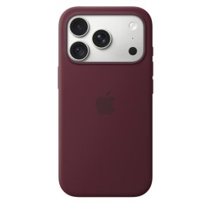 Apple iPhone 18 Pro Silicone Case with MagSafe - Burgundy