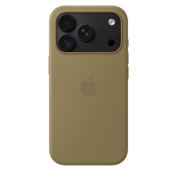 Apple iPhone 18 Pro Silicone Case with MagSafe - Olive