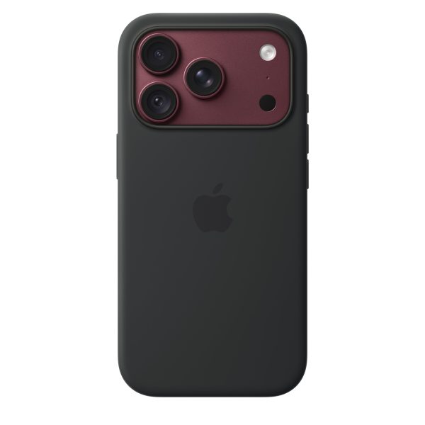 Apple iPhone 18 Pro Silicone Case with MagSafe - Black