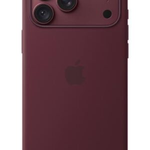 Apple iPhone 18 Pro Max Silicone Case with MagSafe - Burgundy