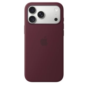 Apple iPhone 18 Pro Max Silicone Case with MagSafe - Burgundy