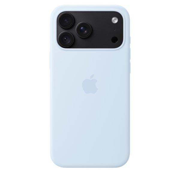 Apple iPhone 18 Pro Max Silicone Case with MagSafe - Crisp Blue