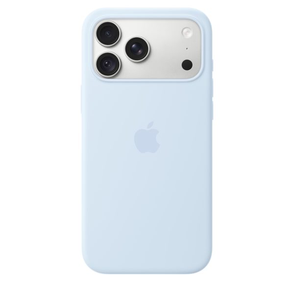 Apple iPhone 18 Pro Max Silicone Case with MagSafe - Crisp Blue