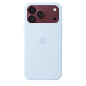 Apple iPhone 18 Pro Max Silicone Case with MagSafe - Crisp Blue