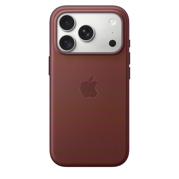 Apple iPhone 18 Pro TechWoven Case with MagSafe – Burgundy
