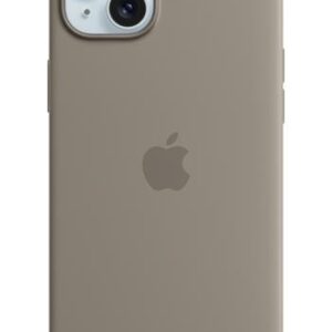 Apple iPhone 15 Plus Silicone Case with MagSafe - Clay