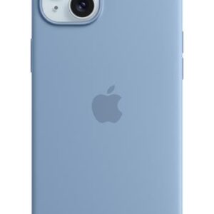 Apple iPhone 15 Plus Silicone Case with MagSafe - Winter Blue