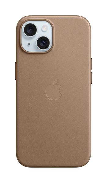 Apple iPhone 15 Fine Case with MagSafe - Taupe