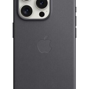 Apple iPhone 15 Pro FineWoven Case with MagSafe - Black