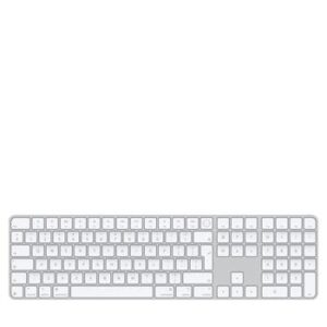Apple Magic Keyboard with Touch ID and Numeric Keypad for Mac models with Apple silicon - International English - White Keys