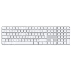 Apple Magic Keyboard with Touch ID and Numeric Keypad for Mac models with Apple silicon - International English - White Keys