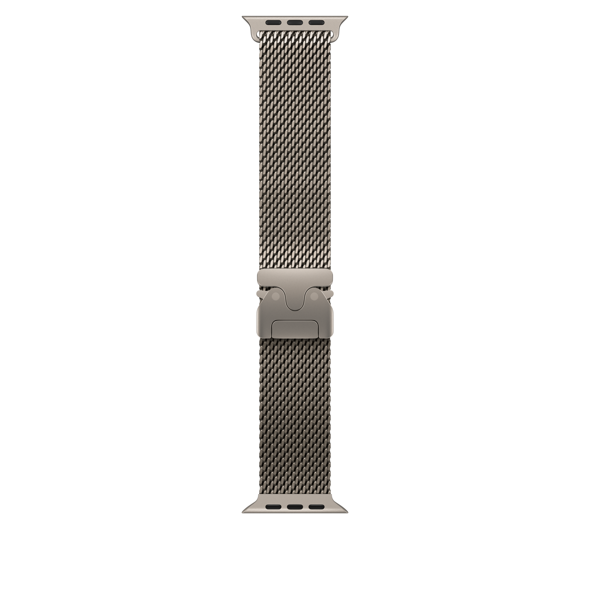 Apple Watch 49mm Natural Titanium Milanese Loop - Medium