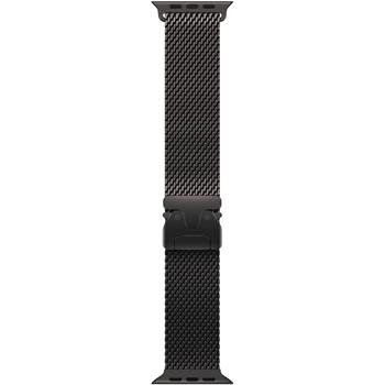 Apple Watch 49mm Black Titanium Milanese Loop - Small