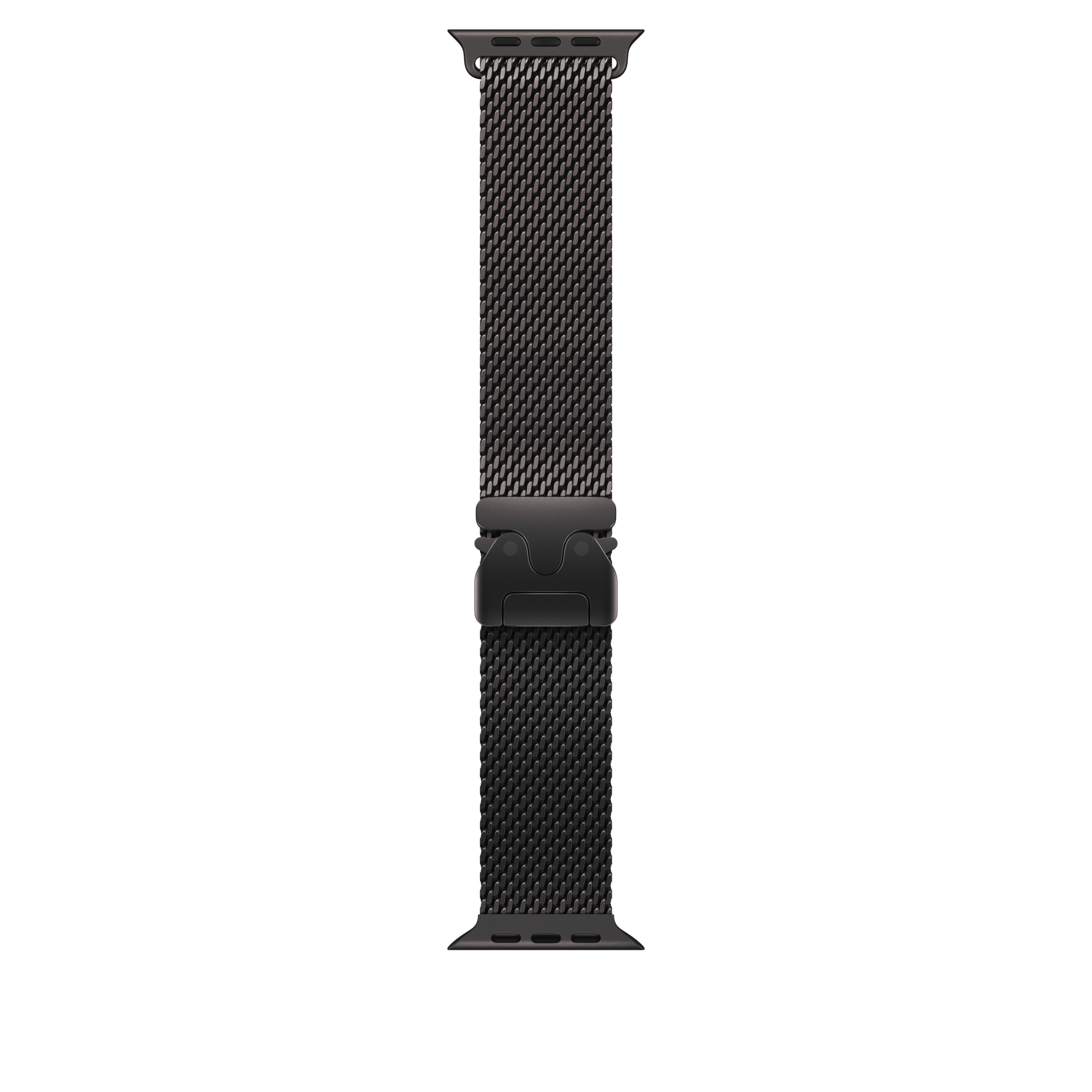 Apple Watch 49mm Black Titanium Milanese Loop - Medium
