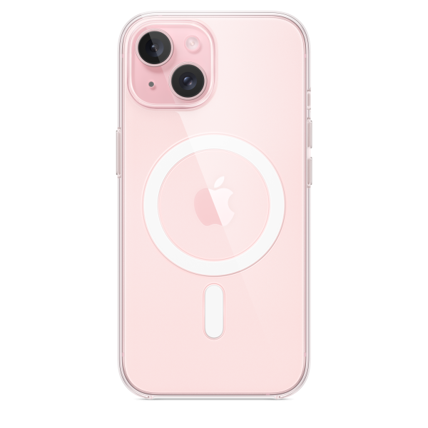 Apple iPhone 15 Clear Case with MagSafe