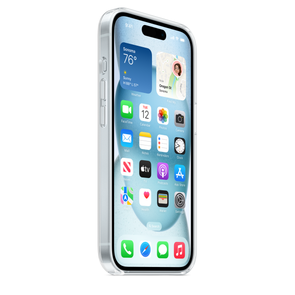Apple iPhone 15 Clear Case with MagSafe