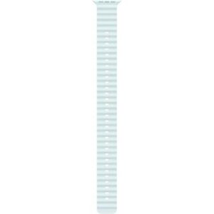 Apple Watch 49mm Ice Blue Ocean Band Extension - Natural Titanium Finish