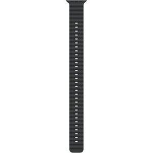 Apple Watch 49mm Black Ocean Band Extension - Natural Titanium Finish
