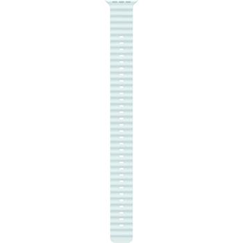 Apple Watch 49mm Ice Blue Ocean Band Extension - Black Titanium Finish
