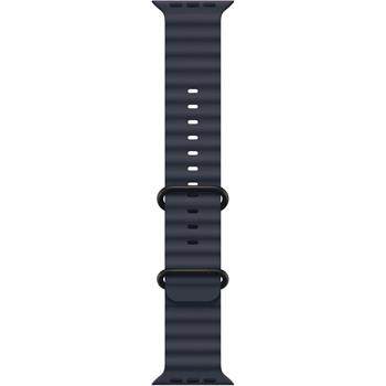 Apple Watch 49mm Navy Ocean Band - Black Titanium Finish