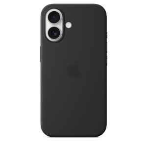 Apple iPhone 16 Silicone Case with MagSafe - Black