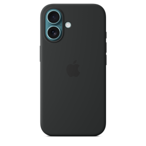 Apple iPhone 16 Silicone Case with MagSafe - Black