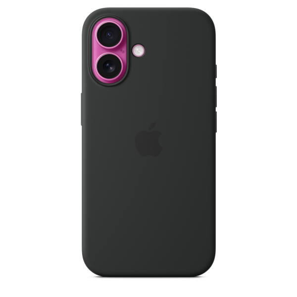 Apple iPhone 16 Silicone Case with MagSafe - Black