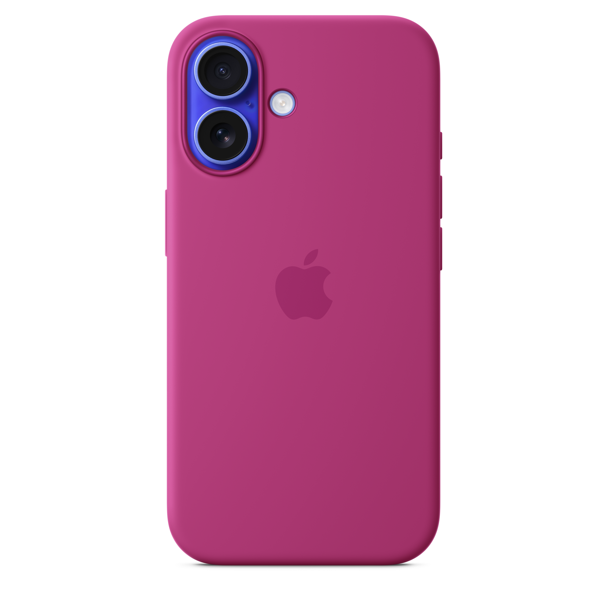 Apple iPhone 16 Silicone Case with MagSafe - Fuchsia