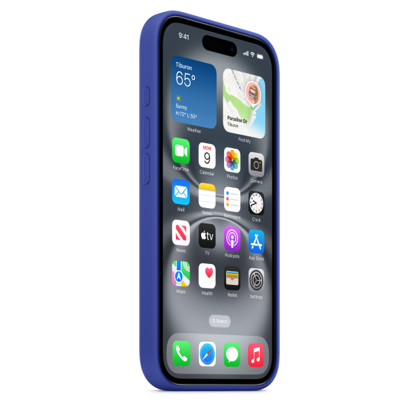 Apple iPhone 16 Silicone Case with MagSafe - Ultramarine