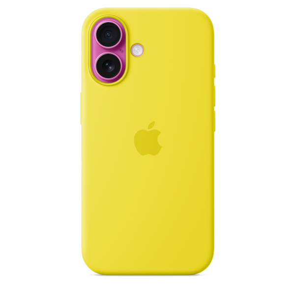Apple iPhone 16 Silicone Case with MagSafe - Star Fruit