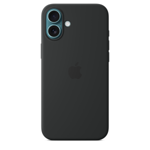 Apple iPhone 16 Plus Silicone Case with MagSafe - Black
