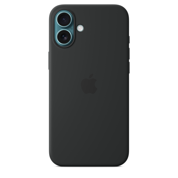 Apple iPhone 16 Plus Silicone Case with MagSafe - Black