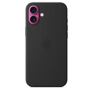 Apple iPhone 16 Plus Silicone Case with MagSafe - Black