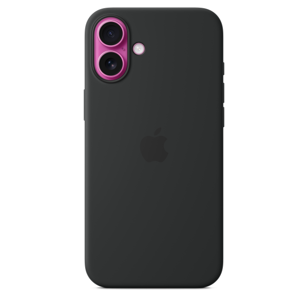 Apple iPhone 16 Plus Silicone Case with MagSafe - Black