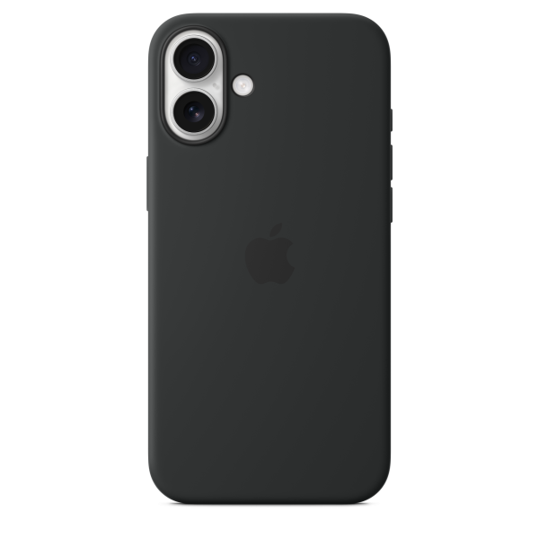 Apple iPhone 16 Plus Silicone Case with MagSafe - Black