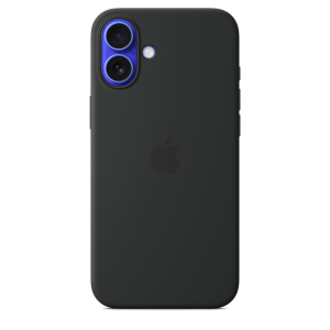 Apple iPhone 16 Plus Silicone Case with MagSafe - Black