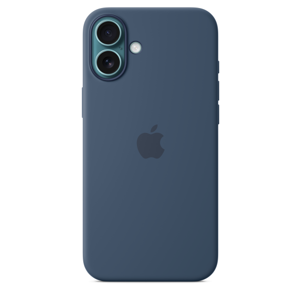 Apple iPhone 16 Plus Silicone Case with MagSafe - Denim