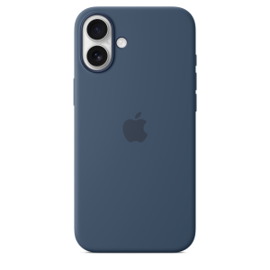 Apple iPhone 16 Plus Silicone Case with MagSafe - Denim