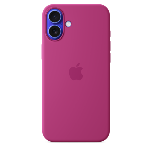 Apple iPhone 16 Plus Silicone Case with MagSafe - Fuchsia