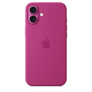 Apple iPhone 16 Plus Silicone Case with MagSafe - Fuchsia