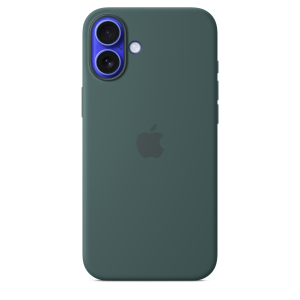 Apple iPhone 16 Plus Silicone Case with MagSafe - Lake Green
