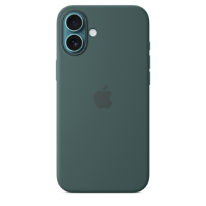 Apple iPhone 16 Plus Silicone Case with MagSafe - Lake Green