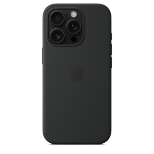 Apple iPhone 16 Pro Silicone Case with MagSafe - Black